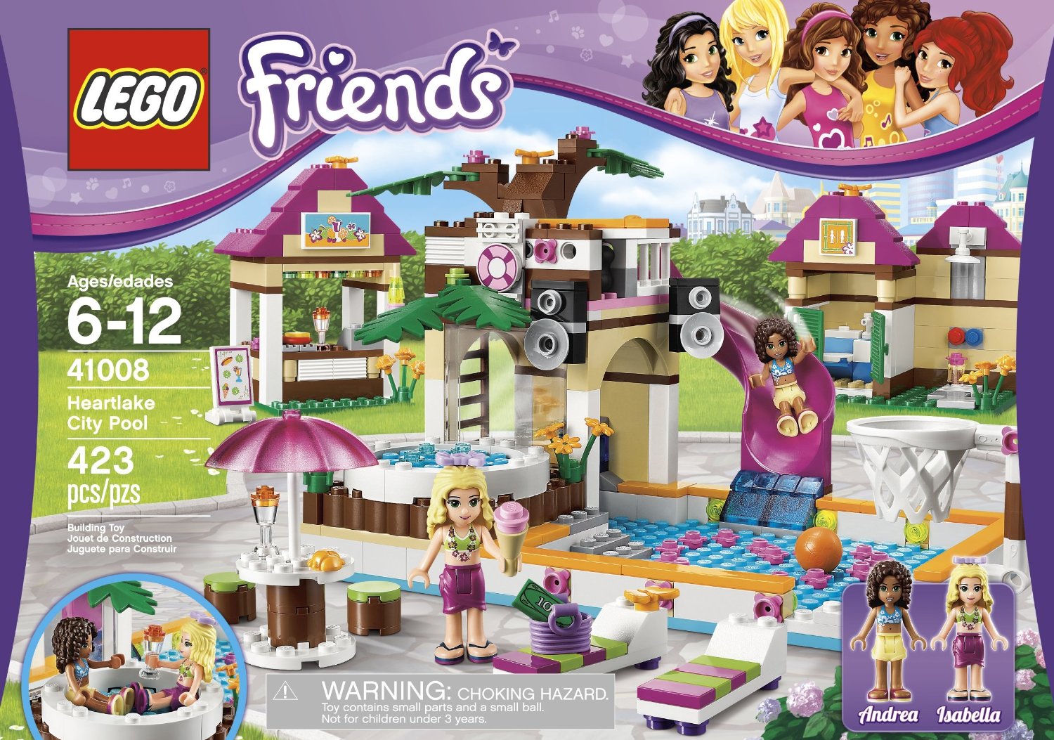 Lego Friends Heartlake City Pool 41008
