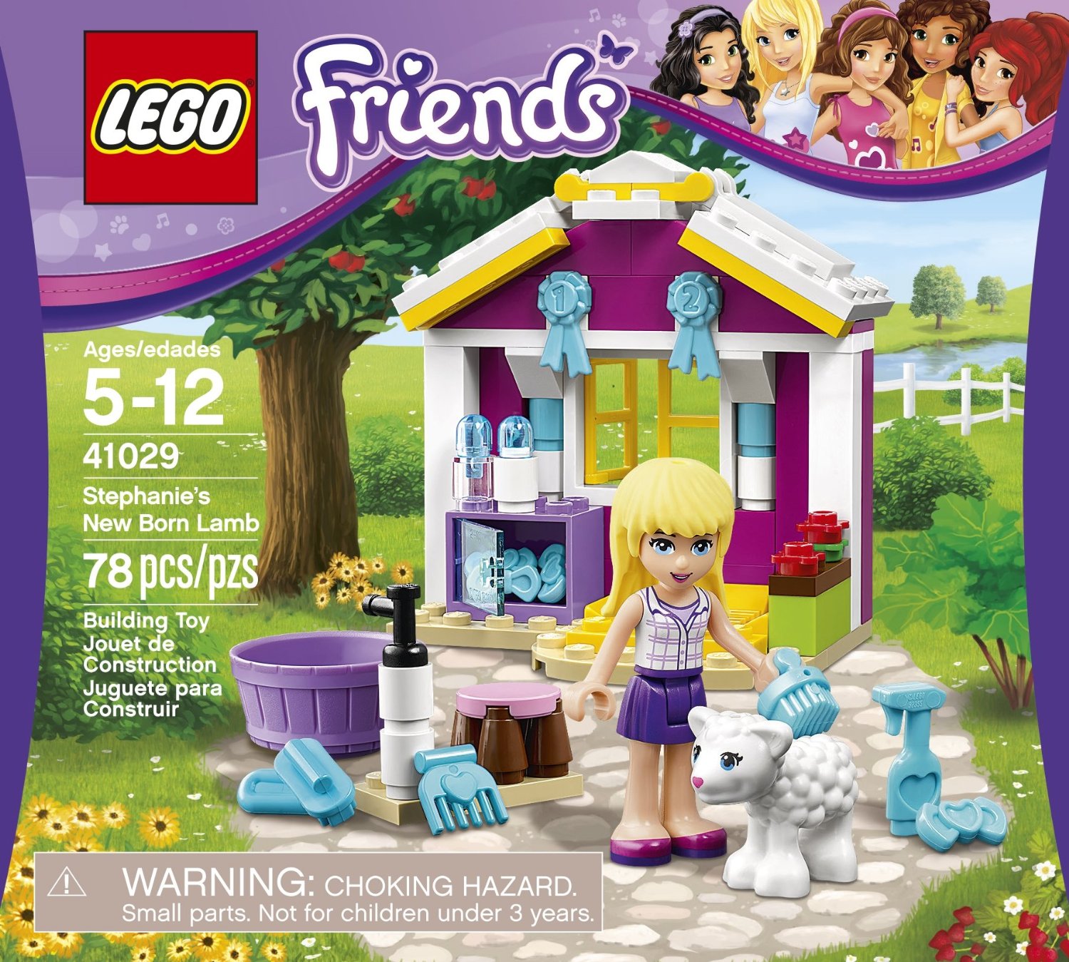 Игрушка lego подружки новорожд ягнёнок стеф (5702015119443)