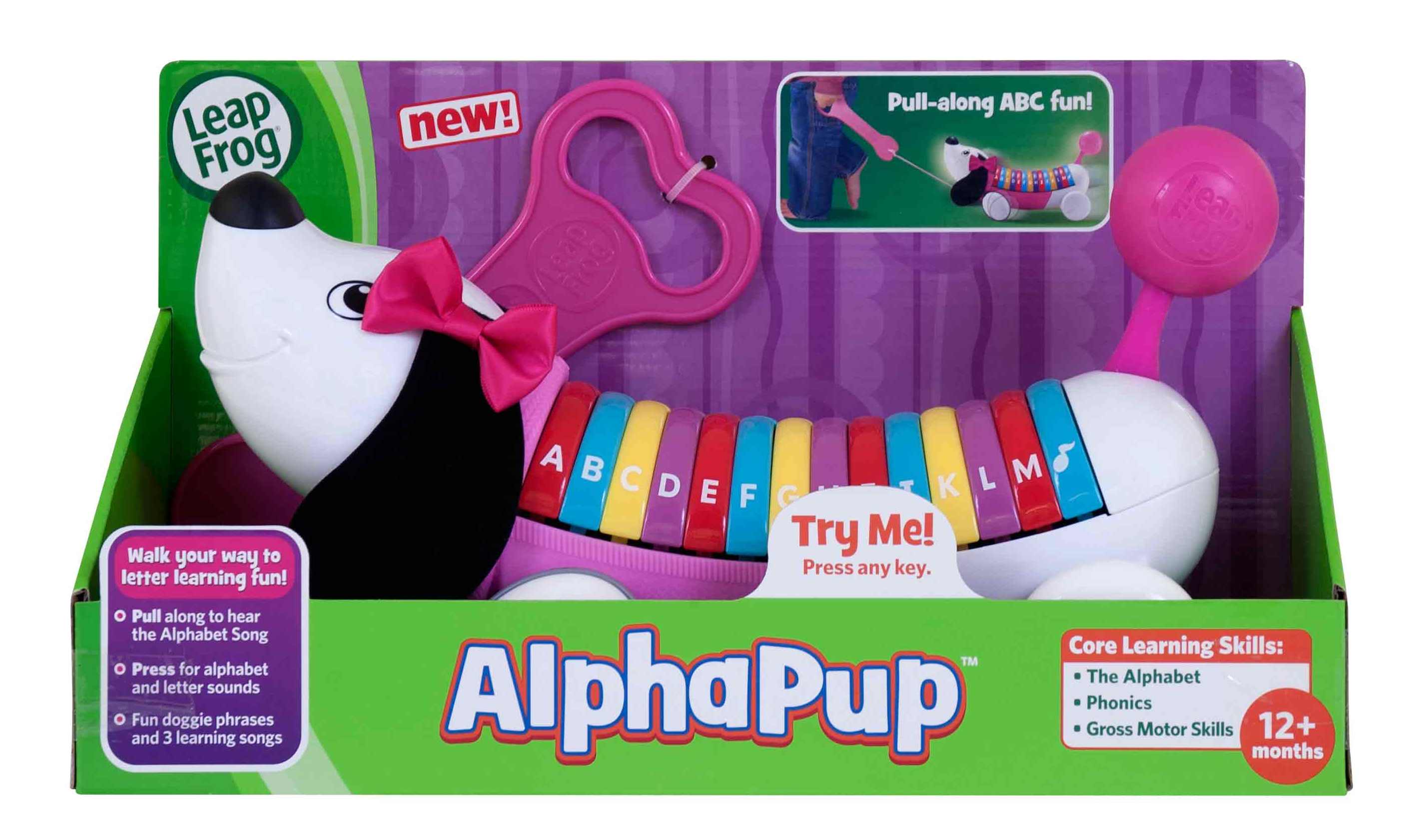 leapfrog alphapup pink