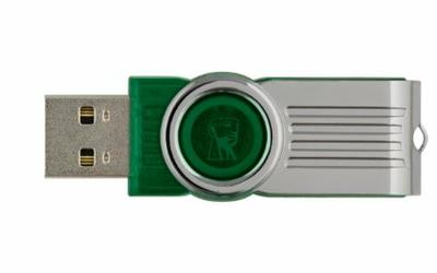 Kingston 64gb USB2.0 накопитель dt101 generation2 раскладной зеленый dt 101g 2/64gb (740617203844)