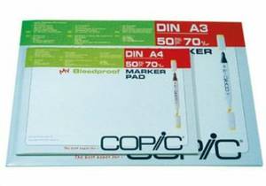 Copic Alcohol Marker Pad A3 50//Sheets