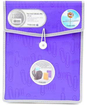 i-Clip Attchefile Top Load, Violet, assorted, each