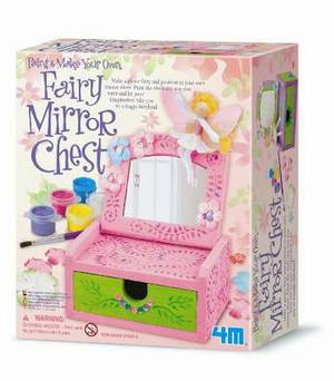 4M Paint Your Own Fairy Mirror Chest