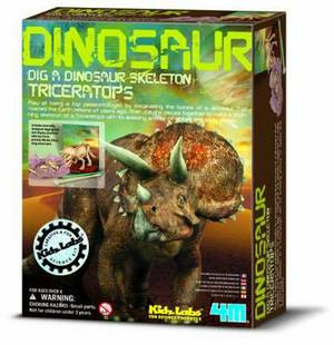 4M Kidz Labs Dig a Dinosaur Triceratops
