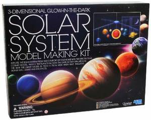 Solar System Mobile Making Kit (3-dimensional Glow in the Dark)