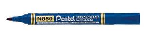 Pe-N850-C Permanent Marker Blue Bullet Tip