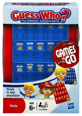 Hasbro Travel Guess Who Board Game Puzzle Hasbro Travel Guess Who Board Game Puzzle