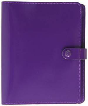 Filofax The Original Organiser Patent Purple A5 022441