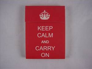 Keep calm mini notepad