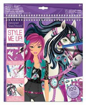 Style Me Up Riding in Style Sketchbook