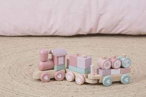 Little Dutch Wooden Train - Pink