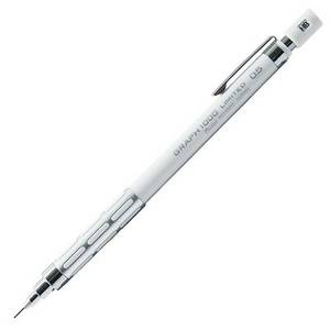 0.5mm Mechanical Pencil Graph 600 White
