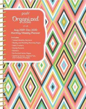 Posh Organized Living Summer/'s Beauty Monthly//Weekly Planning 2019-2020 Cal NEW