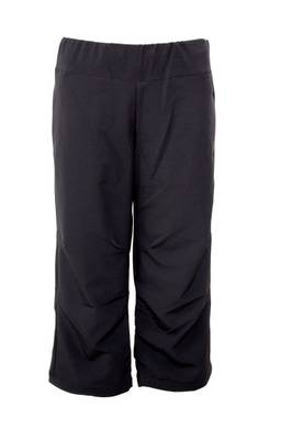 3/4 Black Track Pant