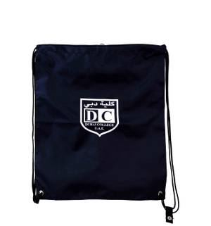 Navy String Bag