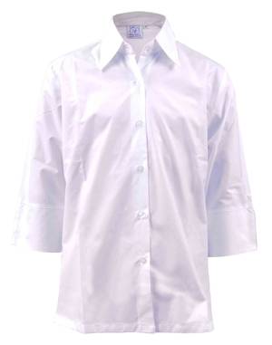 6th Form Short Body Long Sleeve Blouse