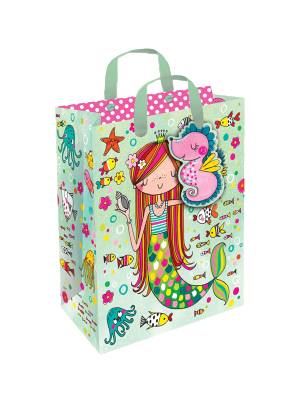 Rachel Ellen Small Portrait Gift Bag - Mermaid
