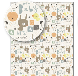 Rachel Ellen Gift Wrap - New Baby