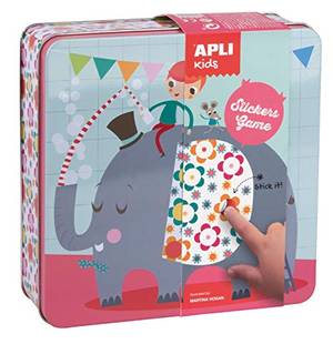 Apli Stickers Game - Elephant