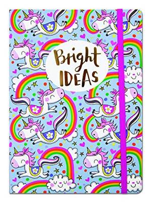 Rachel Ellen Unicorn A5 Notebook