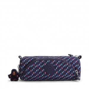 Kipling Cute Pencil Case - Blue Dash C