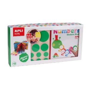 APLI My first book with educational stickers - Numbers