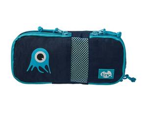 Tinc Compartment Pencil Case - Navy/ Blue