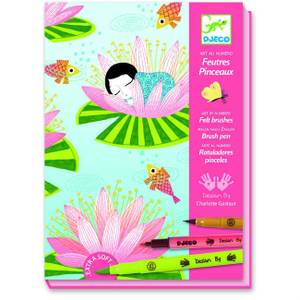 Djeco Felt Brushes - Nymphea