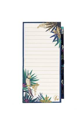 Blueprint Sara Miller Magnetic Jotter And Pencil - Tahiti