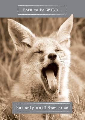 Pigment Fox Born To Be Wild Card (AA018A)