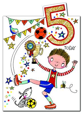 Rachel Ellen Age 5 Card (CHERRY10)