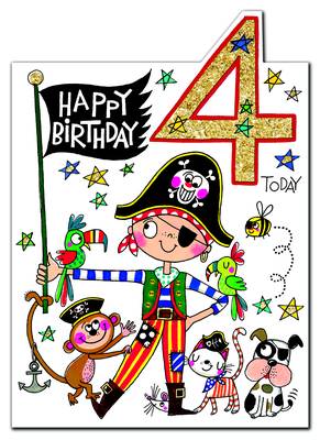Rachel Ellen Age 4 Card (CHERRY9)
