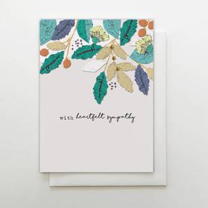 Stop the Clock With Heartfelt Sympathy Card (EM23)