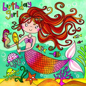 Rachel Ellen Jigsaw Card - Mermaid (JIG50)