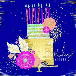 Rachel Ellen Birthday Cake Card (LULA6)