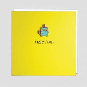 Redback Cards Party Time! Enamel Pin Card (PIN07)