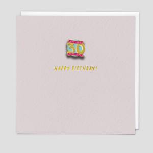 Redback Cards 30th Birthday Enamel Pin Card (PIN15)