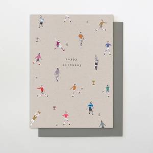 Stop the Clock Happy Birthday Football Card (RA09)
