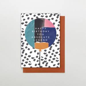 Stop the Clock Absolute Legend Birthday Card (SC11)