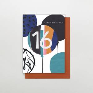 Stop the Clock 16th Birthday Card (SC25)