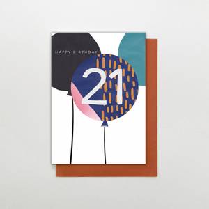 Stop the Clock 21st Birthday Card (SC27)