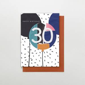 Stop the Clock 30th Birthday Card (SC28)