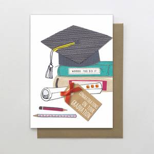 Stop the Clock Graduation You Did it Card (SUN31)