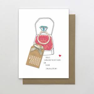 Stop the Clock Congratulations on Your Engagement Card (SUN34)