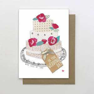 Stop the Clock Wedding Day Card (SUN35)