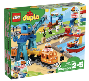 Lt Gray LEGO Duplo Sound Effects Brick 2 x 4 with Water and Pump Sounds