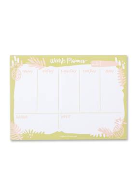 Raspberry Blossom Weekly Planner (PBB03)