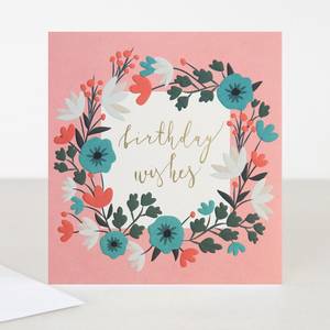 Caroline Gardner Birthday Wishes (GLD003)