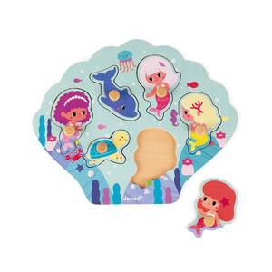 Janod Happy Mermaids Puzzle J07098