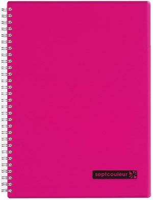 Maruman Sept Couleur Notebook A4, Pink (MM-N570-08)